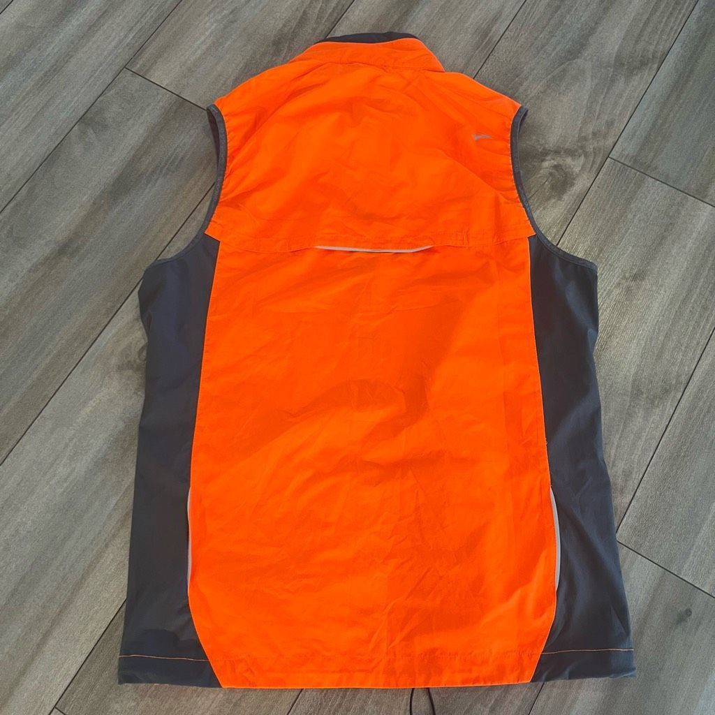 Brooks Brooks Orange Athletic Running Vest Men Small Size S / US 4 / IT 40 - 6 Thumbnail