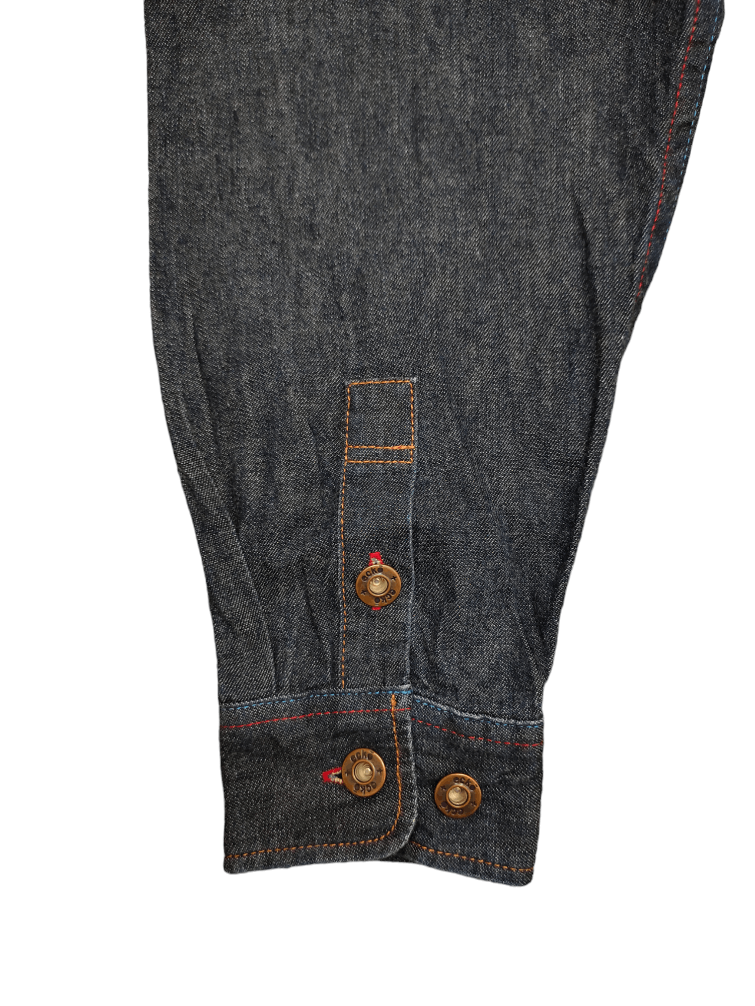 Ecko Unltd. Vintage Y2k Ecko complex Double Pocket Baggy Denim Shirt Size US L / EU 52-54 / 3 - 16 Thumbnail