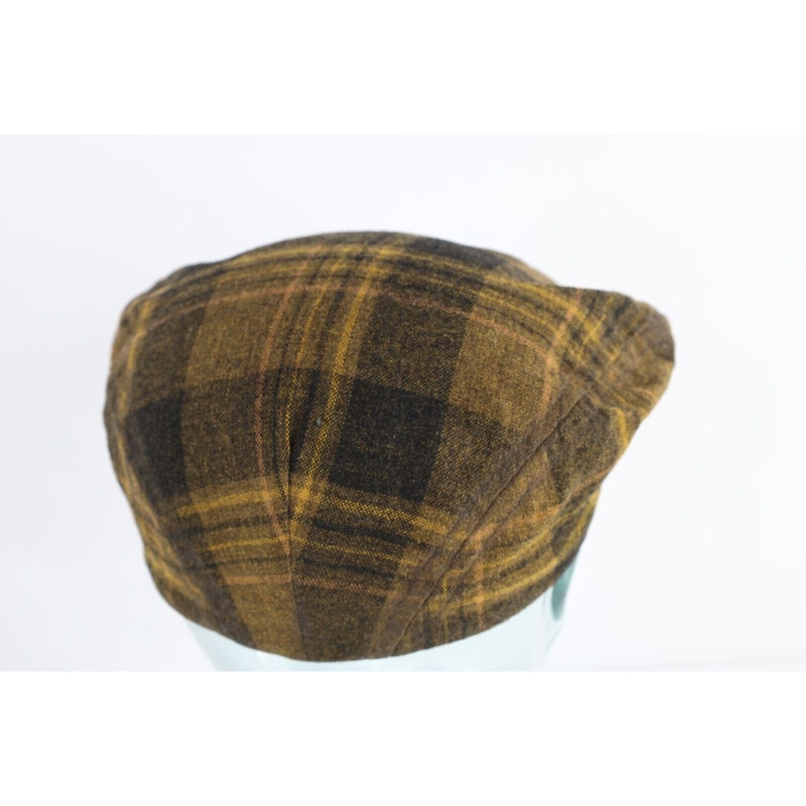 Pendleton × Vintage Vintage 60s Pendleton Distressed Wool Newsboy Cabbie Hat Cap Size ONE SIZE - 4 Thumbnail