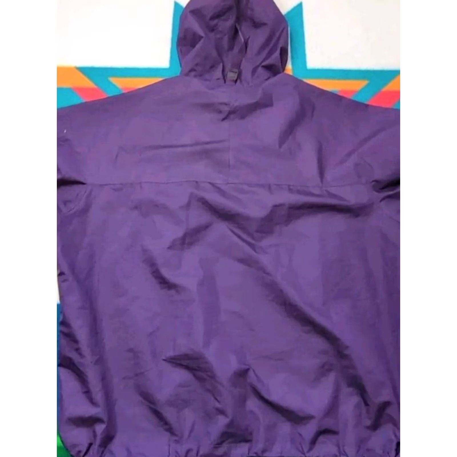 Patagonia VINTAGE Patagonia Anorak Jacket Purple XL 1/4 Zip Hooded Snap T Windbreaker 90s Mens Size US XL / EU 56 / 4 - 4 Thumbnail