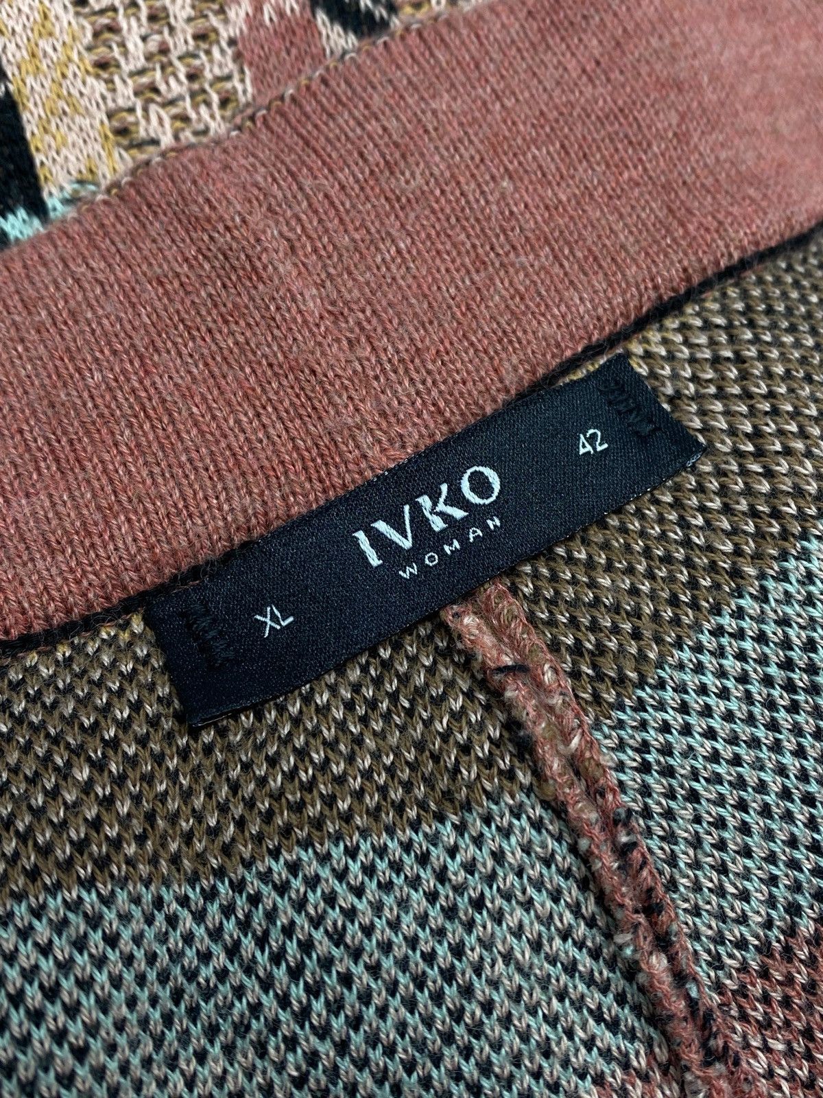 Other 🔥 IVKO TARTAN CHECK PATTERN SUIT BOMBER & SWEATPANTS WONEN’S Size XXL / US 16-18 / IT 52-54 - 22 Thumbnail