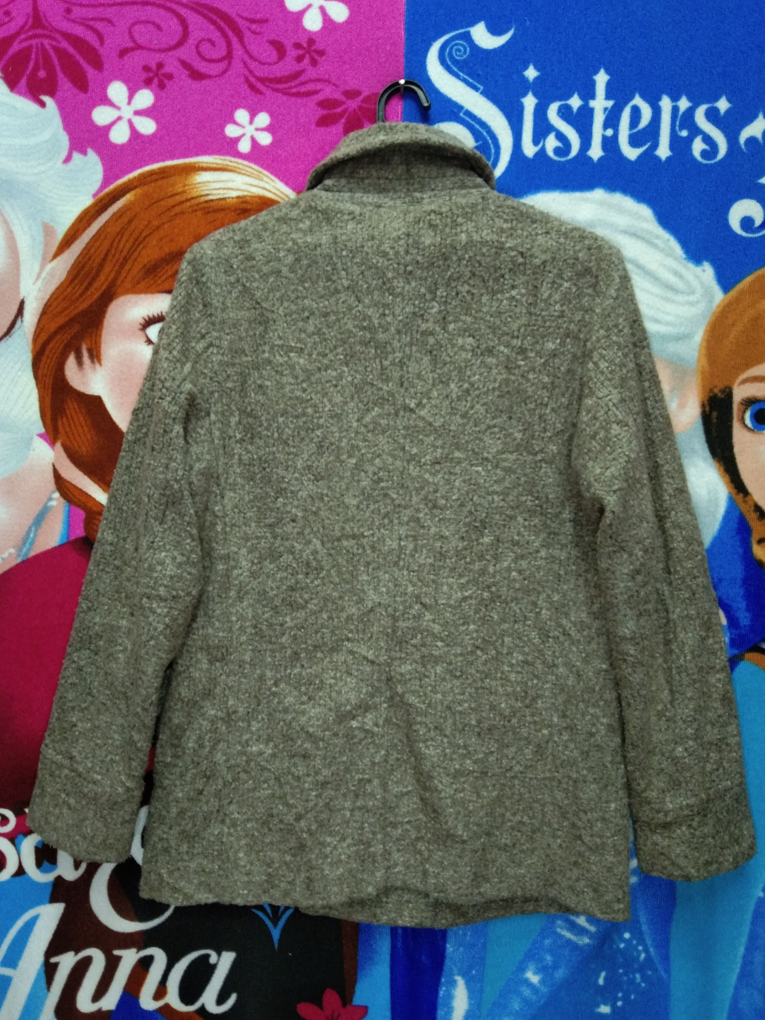 Comme Ca Ism × Japanese Brand × Vintage COMME CA ISM DOUBLE-BREASTED KNITTED COAT Size US S / EU 44-46 / 1 - 4 Thumbnail