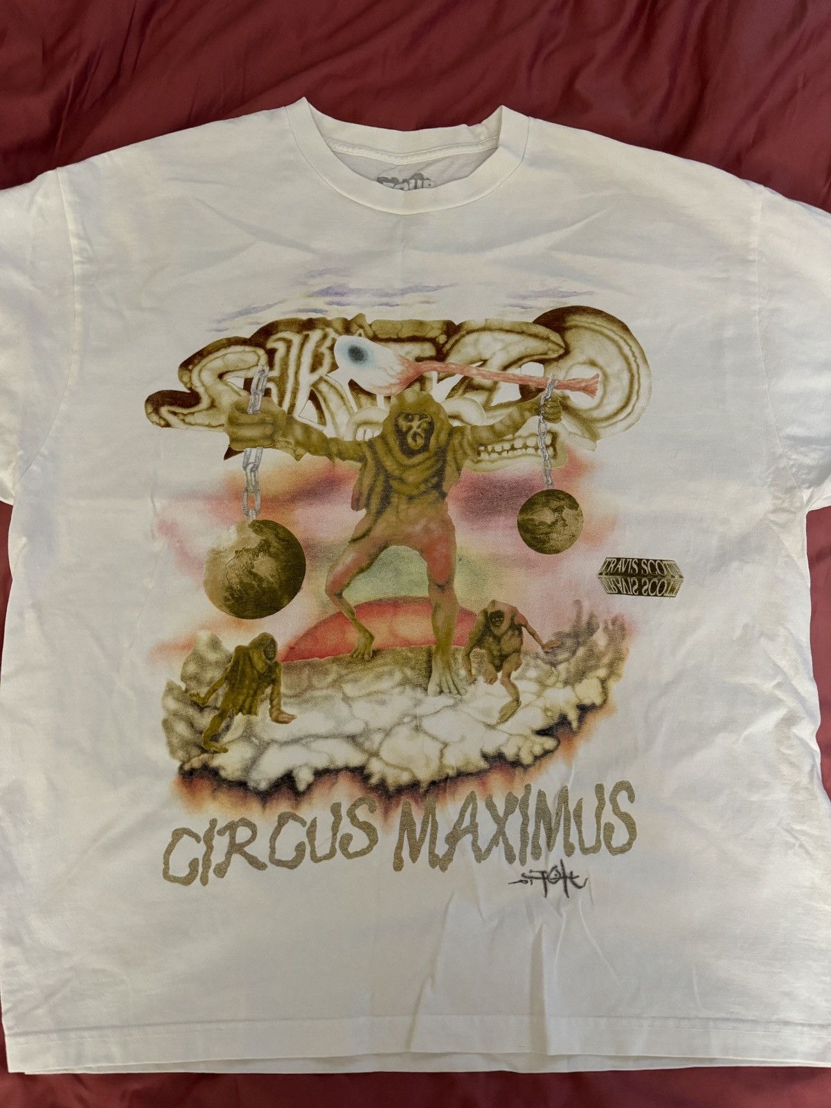 Travis Scott Travis scott circus Maximus T-shirt Size US XXL / EU 58 / 5 - 1 Thumbnail