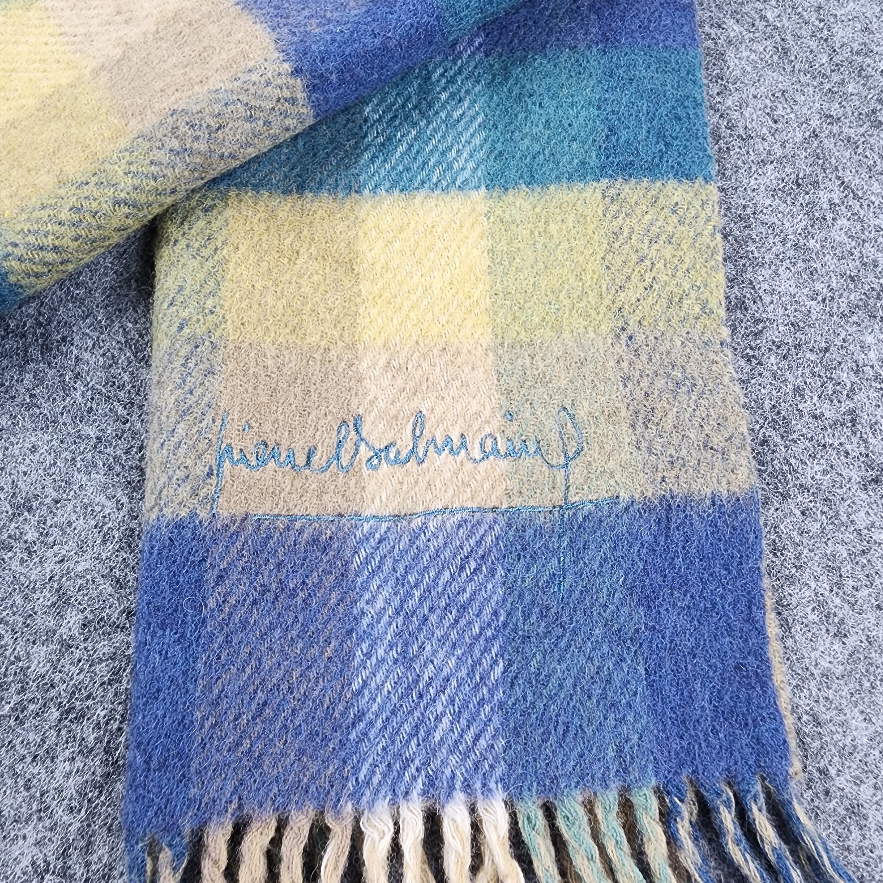 Pierre Balmain × Vintage Pierre Balmain Scarf / Muffler / Neckwear D003 Size ONE SIZE - 5 Thumbnail