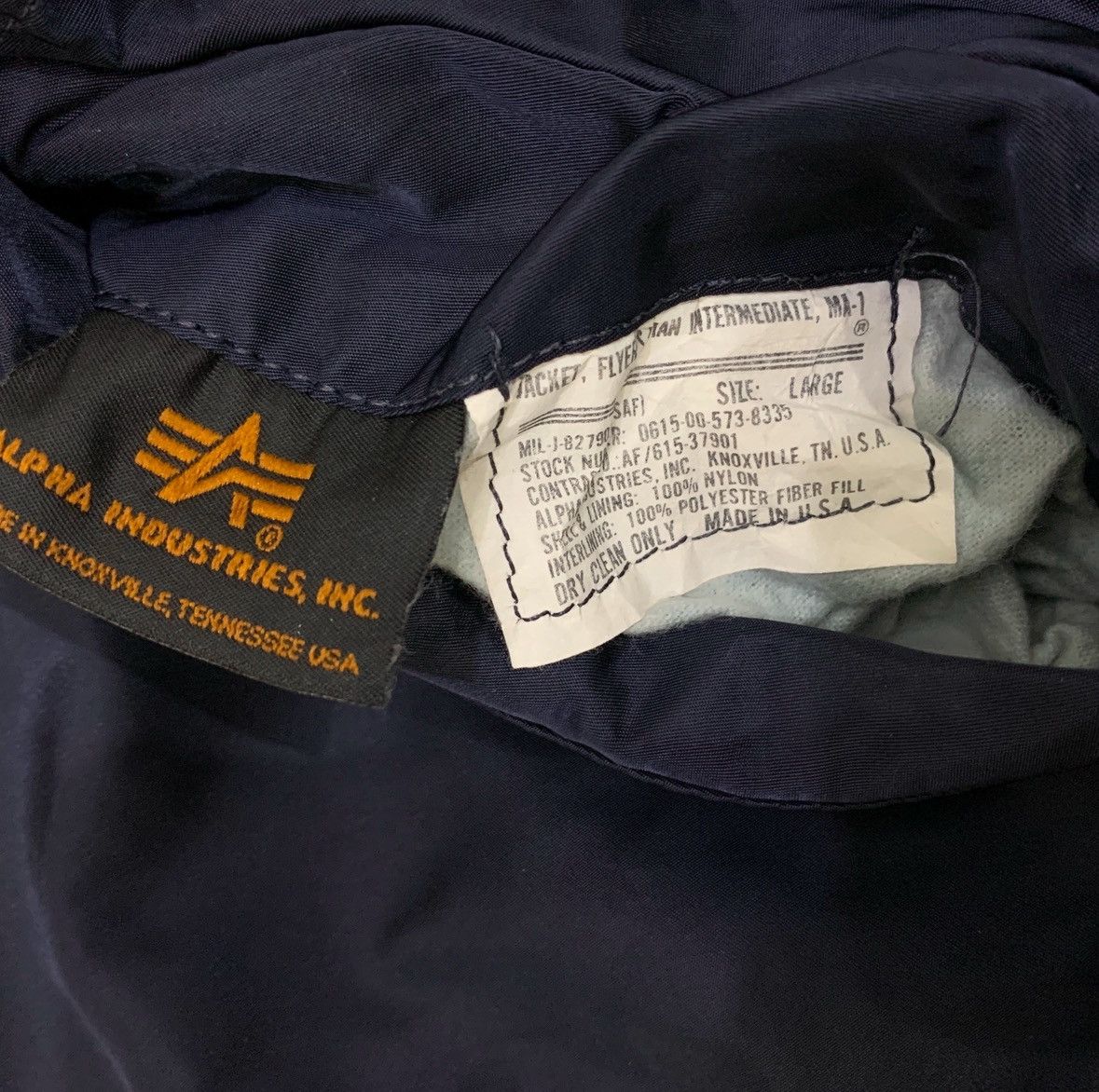 Alpha Industries VINTAGE 1990s USAF MA 1 FLIGHT BOMBER JACKET REVERSIBLE Size US M / EU 48-50 / 2 - 14 Thumbnail