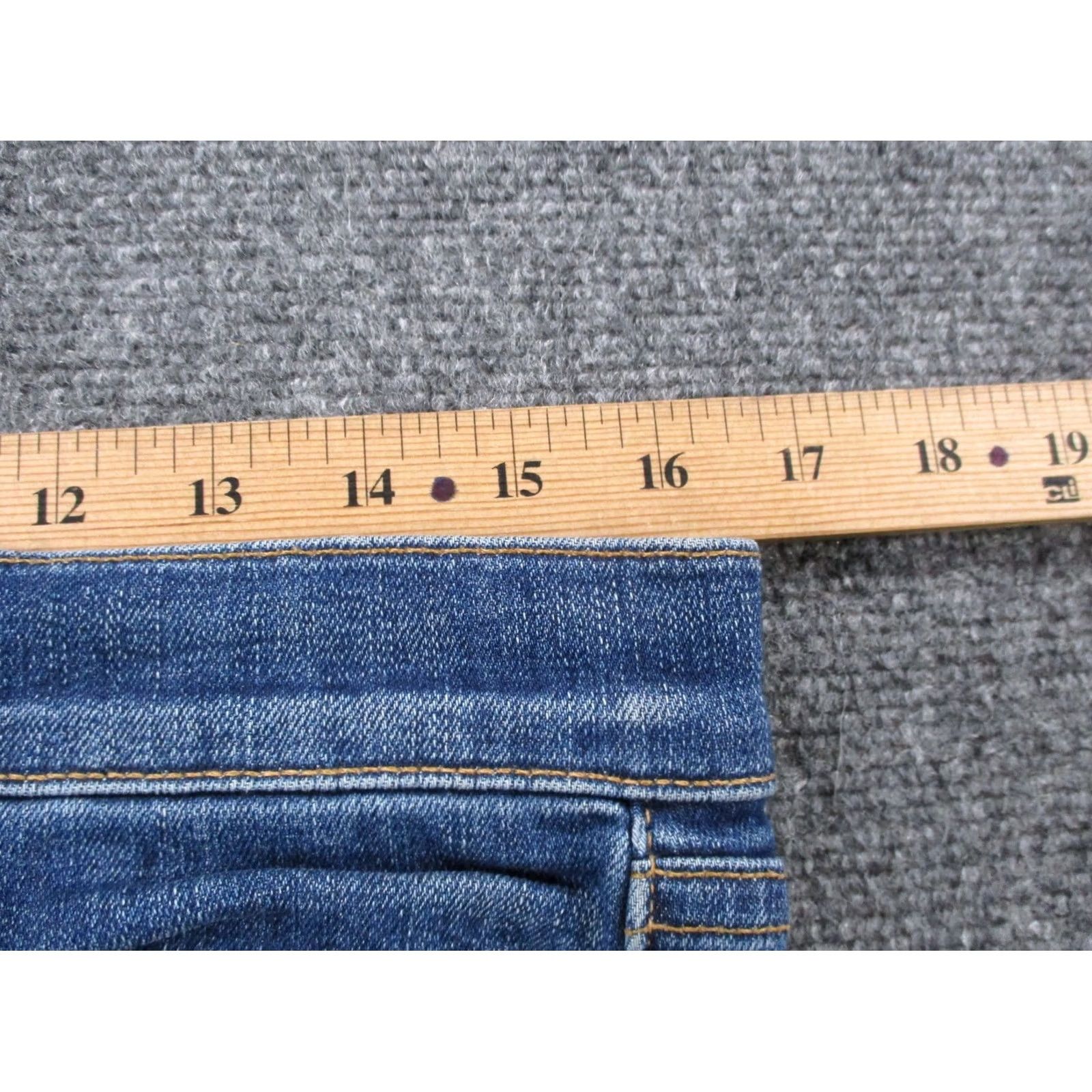 Rag & Bone rag & bone Jeans Womens 30 Blue Denim Capri Straight Casual Faded USA Made Size 24" / US 00 / IT 34 - 6 Thumbnail