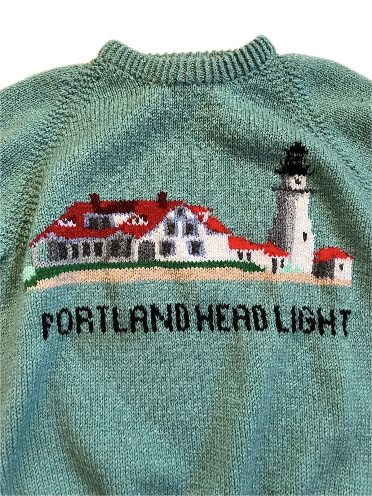 Vintage Portland Head Light Maine Knitted Sweater Size US M / EU 48-50 / 2 - 4 Thumbnail