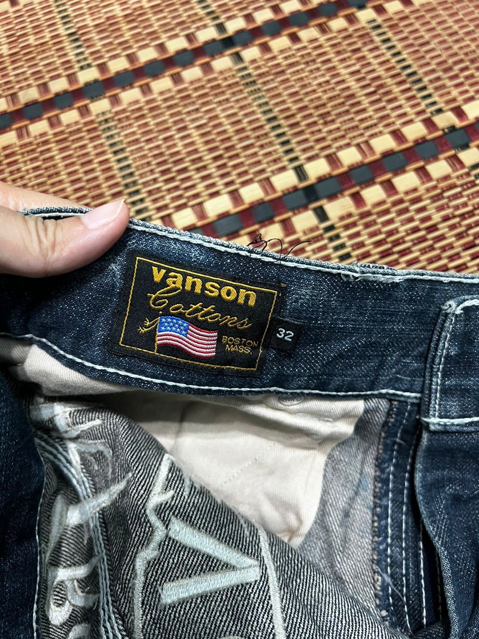 Vanson Leathers Vanson Leather The Front of Armament Jeans Size US 34 / EU 50 - 10 Thumbnail