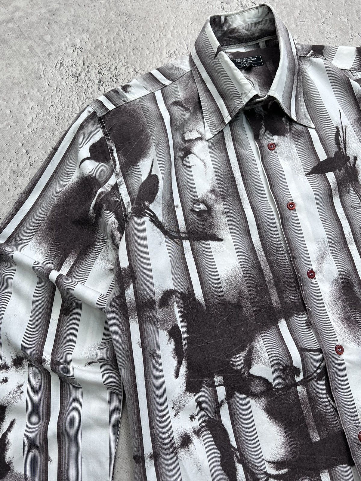 Jean Paul Gaultier × Vintage VINTAGE ARCHIVE Y2K JEAN PAUL GAULTIER STYLE SHIRT BUTTON UP Size US M / EU 48-50 / 2 - 8 Thumbnail