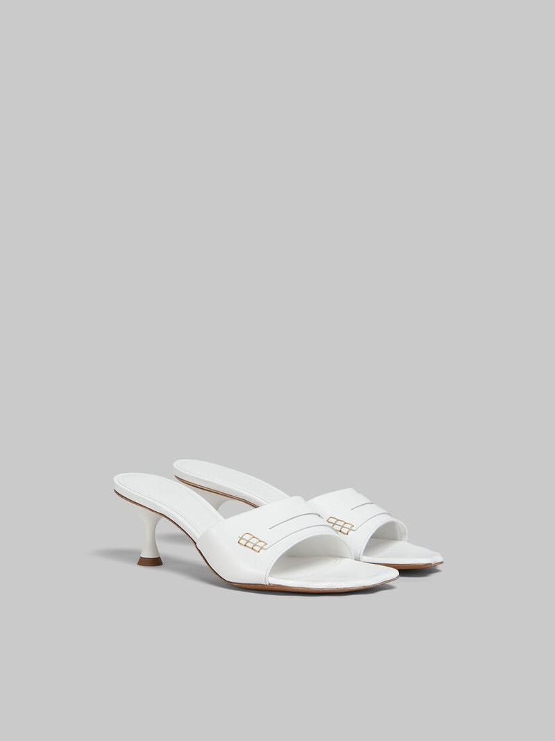 Marni o1f1d3z0326 Moonlight Sandals in White Size US 8 / IT 38 - 2 Thumbnail
