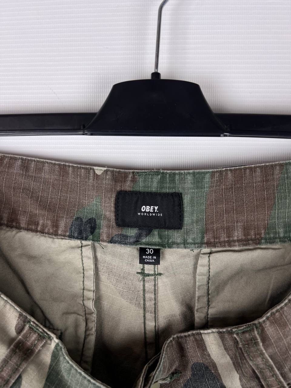 Obey Obey Worldwide camo cargo pants size 30 Size US 30 / EU 46 - 3 Thumbnail