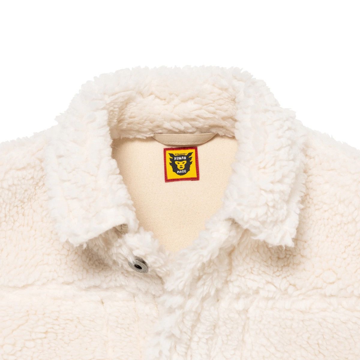 Japanese Brand Human Made Fleece Jacket Size ONE SIZE - 3 Thumbnail