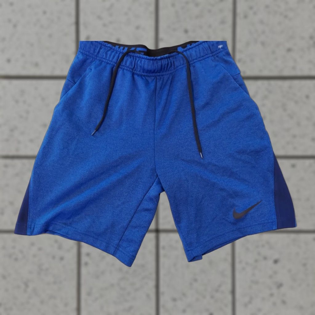 Nike Mens Nike Shorts S Small Blue Athletic Gym Workout Size US 29 - 1 Thumbnail