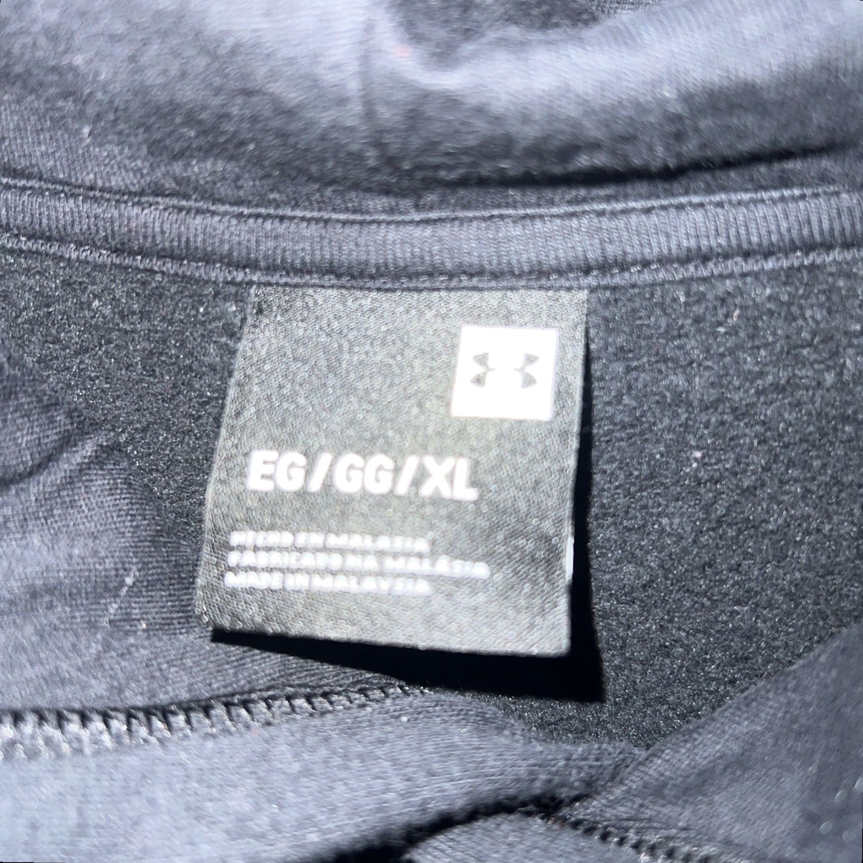 Under Armour Under Armour Sweatshirt Hooded Pullover Black XL Mens Size US XL / EU 56 / 4 - 4 Thumbnail