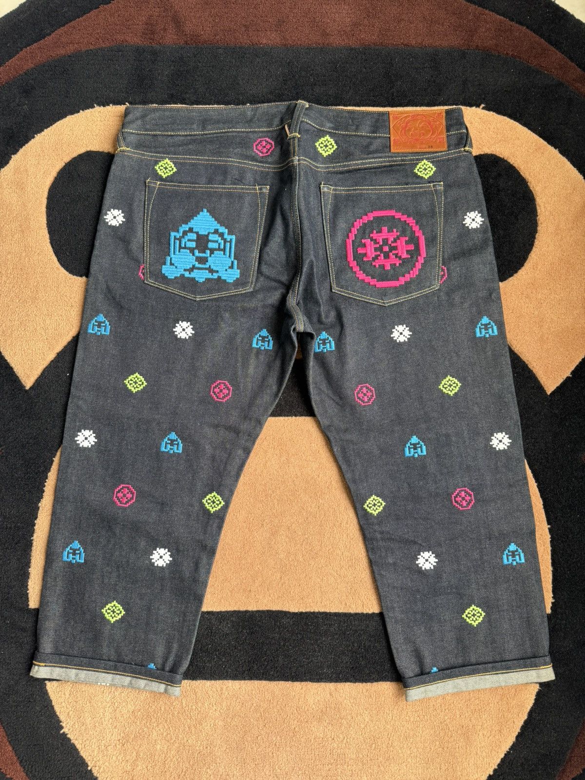 Evisu EVISU daicock style cropped denim pants size：38 Size US 38 / EU 54 - 1 Thumbnail