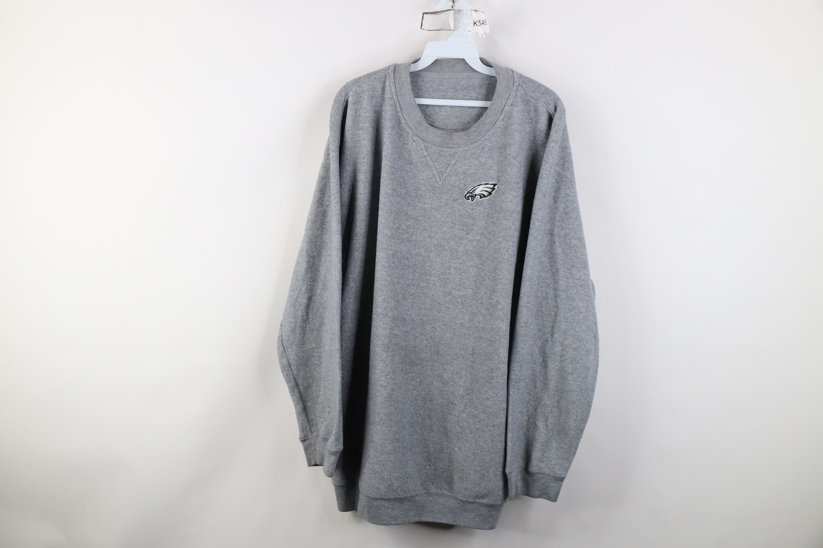 Vintage Vintage 90s Philadelphia Eagles Football Fleece Sweatshirt Size US XL / EU 56 / 4 - 1 Thumbnail