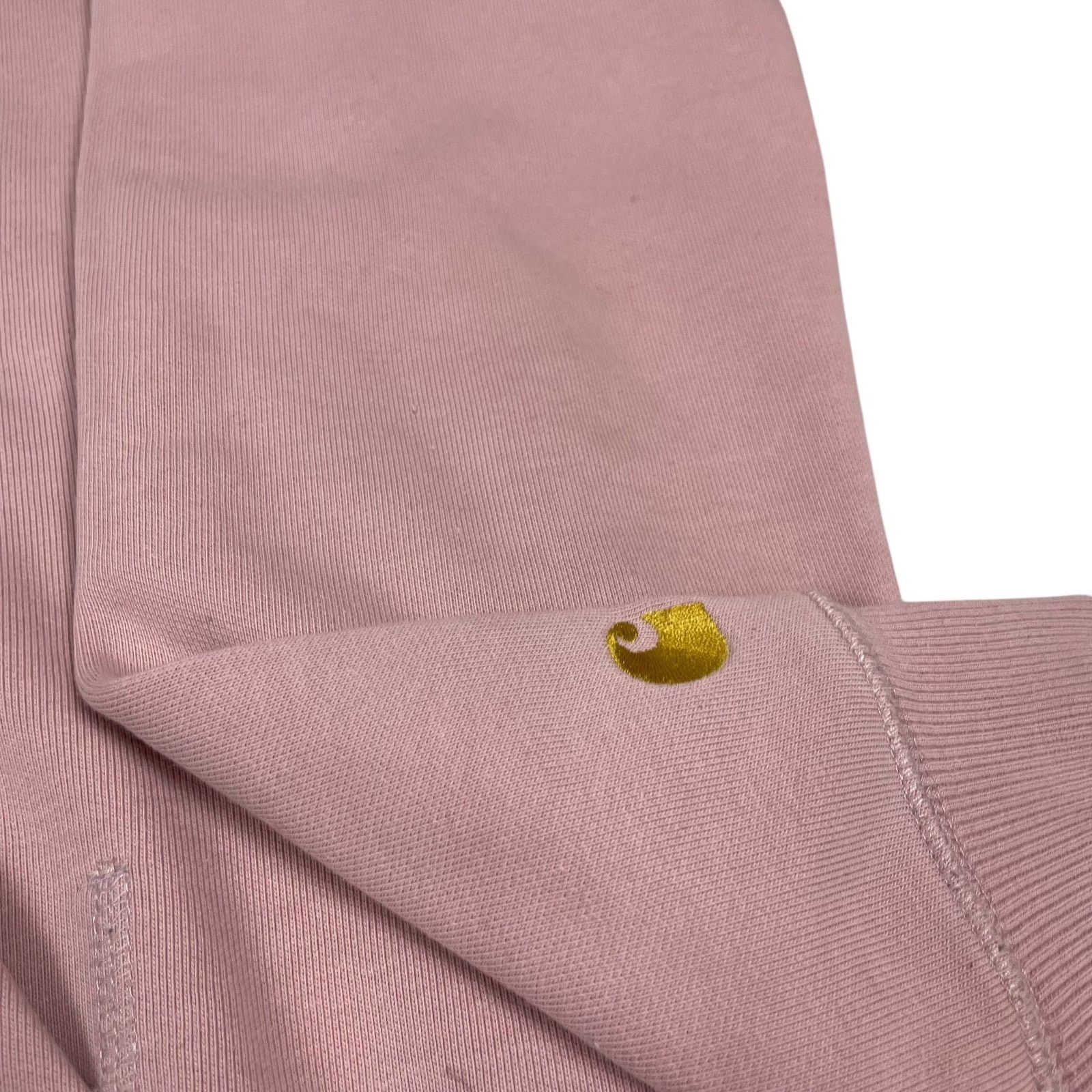 Carhartt Carhartt WIP Men's Pink Cotton Hooded Chase Sweat Medium Size US M / EU 48-50 / 2 - 3 Thumbnail