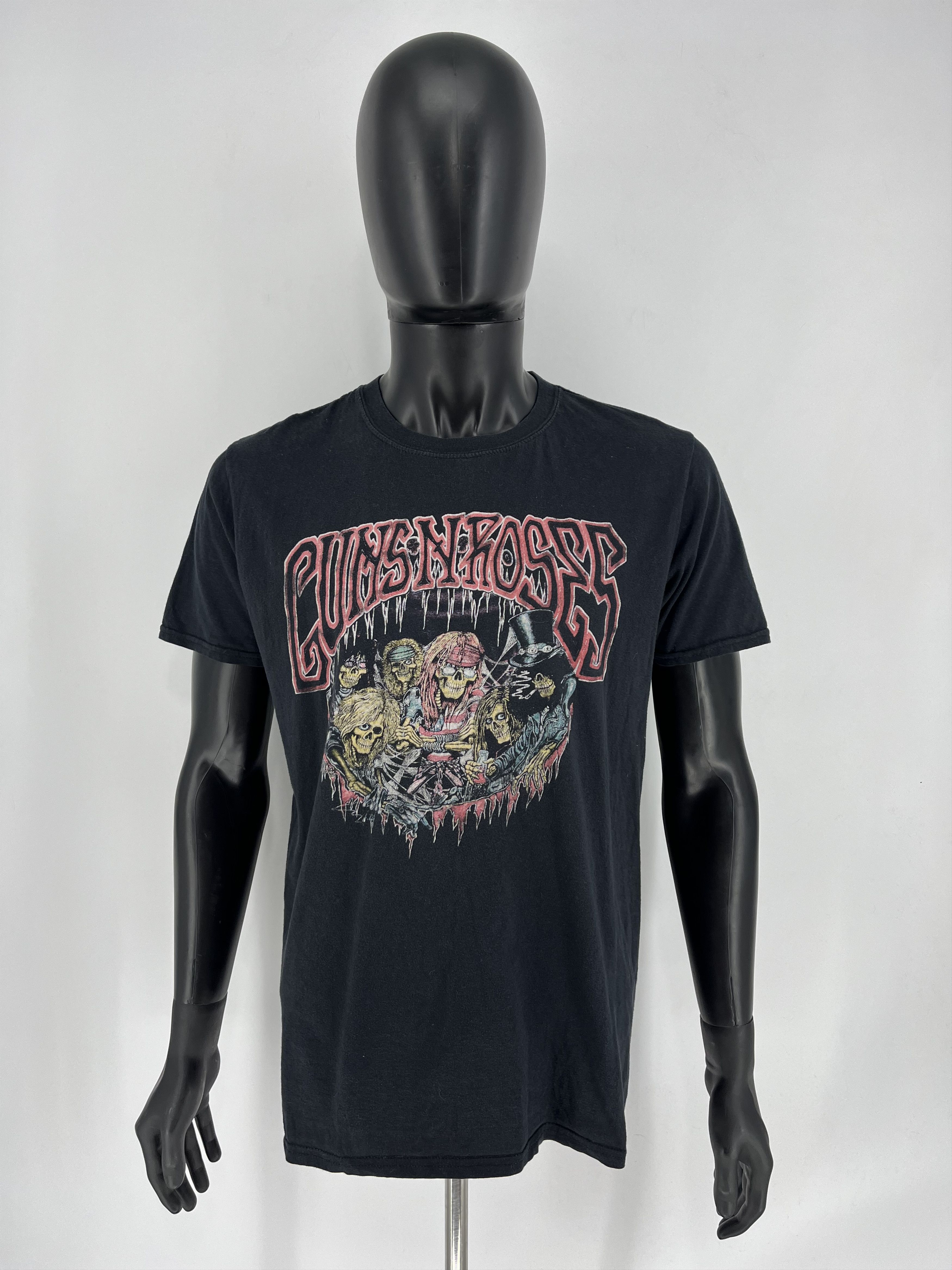 Band Tees × Vintage Vintage Guns N’ Roses 🌹 Big Logo Double Sided T-Shirt Size US XL / EU 56 / 4 - 2 Thumbnail