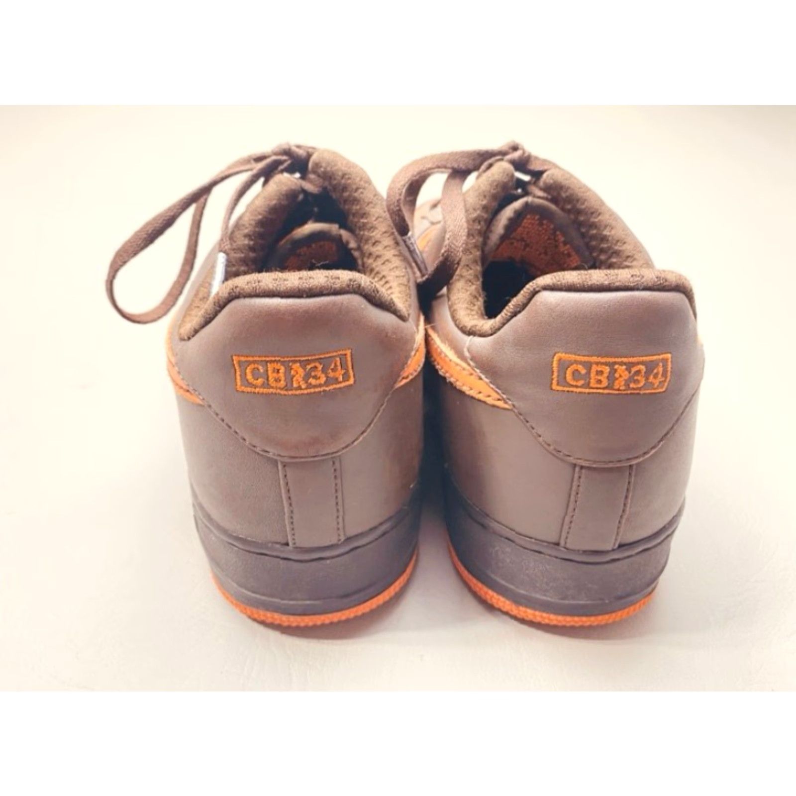Nike VINTAGE Nike Air Force 1 Low Premium Barkley Pack Auburn 317314-281 Mens 13 Brown 1415 Size US 13 / EU 46 - 4 Thumbnail