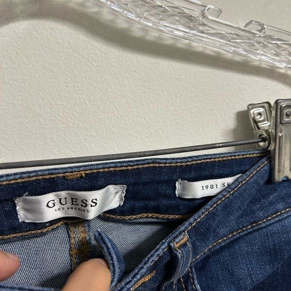 Guess Guess 1981 Skinny Jeans Size 25" / US 0 / IT 36 - 3 Thumbnail