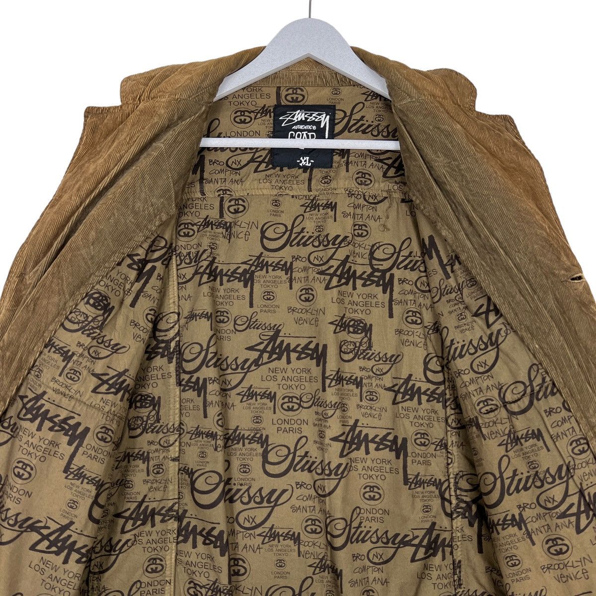 Stussy 🔥 STUSSY DYED CORDUROY CHORE JACKET Size US XL / EU 56 / 4 - 13 Thumbnail