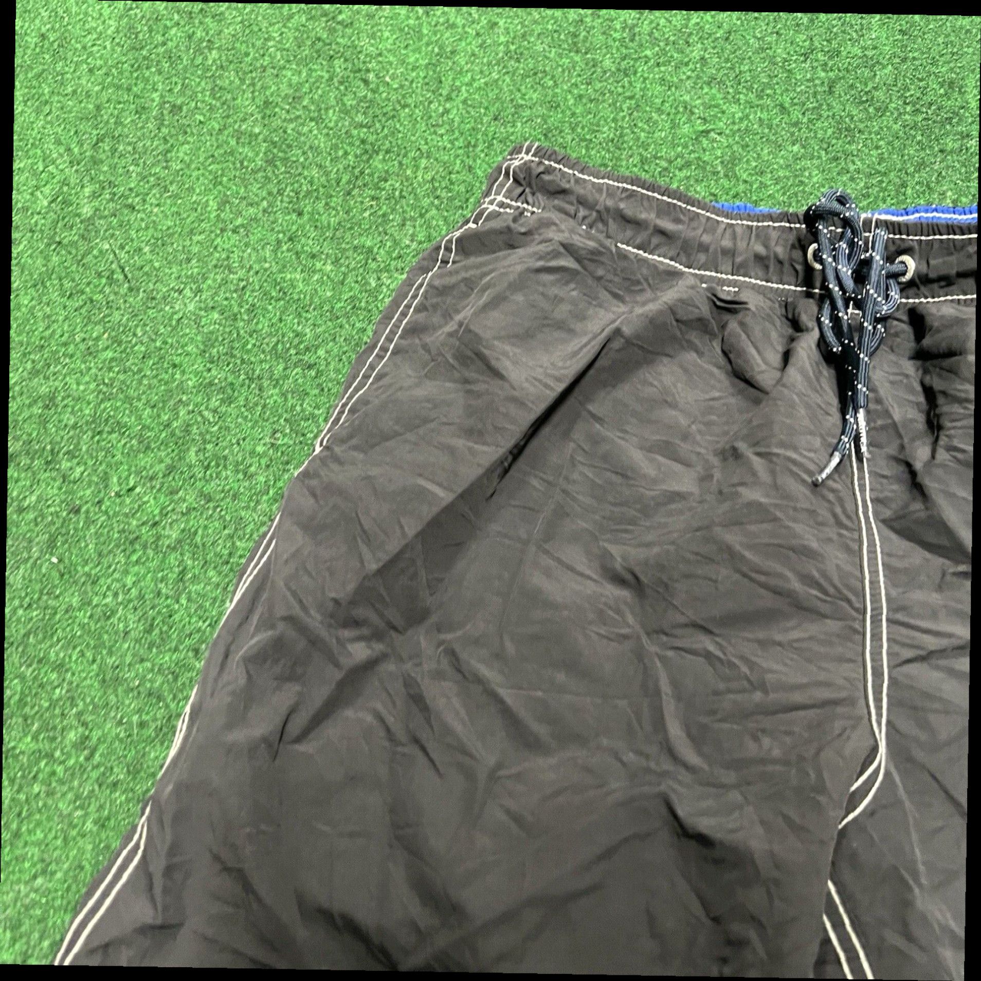 Nautica Vintage Nautica Swim Shorts Trunks Inseam Mens Medium Black Summer Swim Size US 31 - 3 Thumbnail