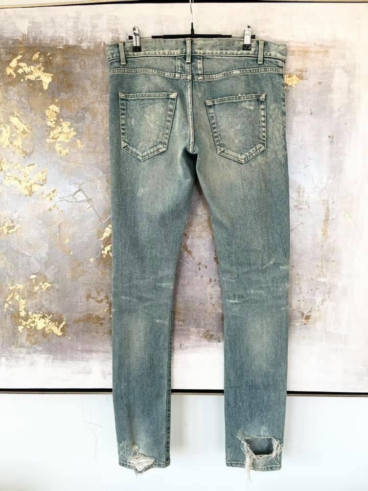 Saint Laurent Paris Saint Laurent 2014 Crash Reissue Size US 30 / EU 46 - 4 Thumbnail