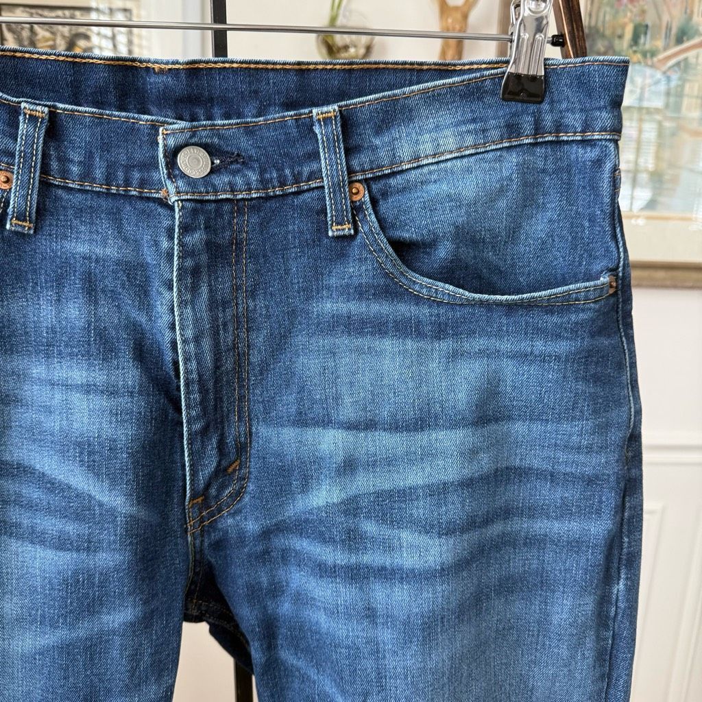 Levi's Levi’s 514 Straight Leg Jeans 36 x 33 Size US 36 / EU 52 - 2 Thumbnail