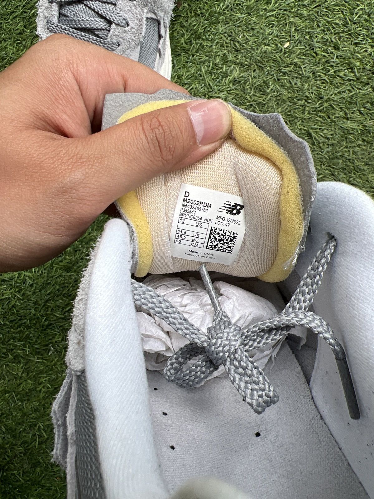 New Balance New Balance 2002R Protection Pack Silver Grey M2002RDM Size US 12 / EU 45 - 7 Thumbnail