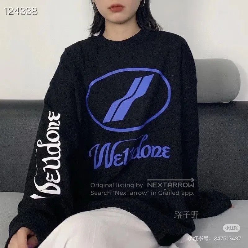 WE11DONE We11Done Logo Sweatshirt. Size US M / EU 48-50 / 2 - 8 Thumbnail