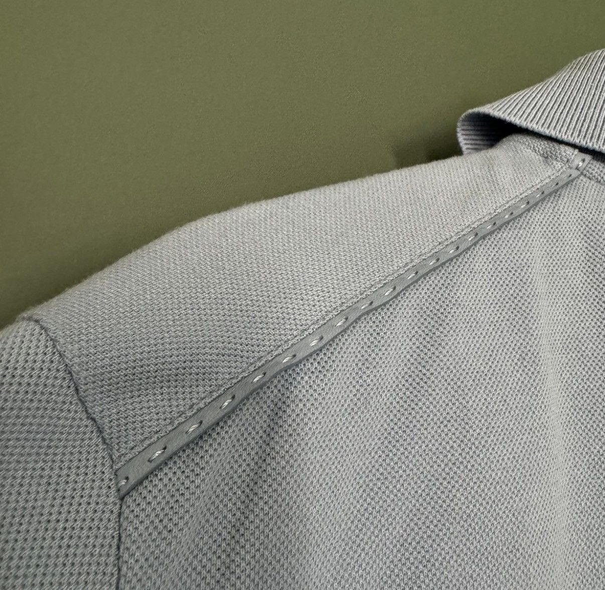 Berluti Berluti Paris Blue Polo Short Sleeve Shirt size XL Size US XL / EU 56 / 4 - 4 Thumbnail
