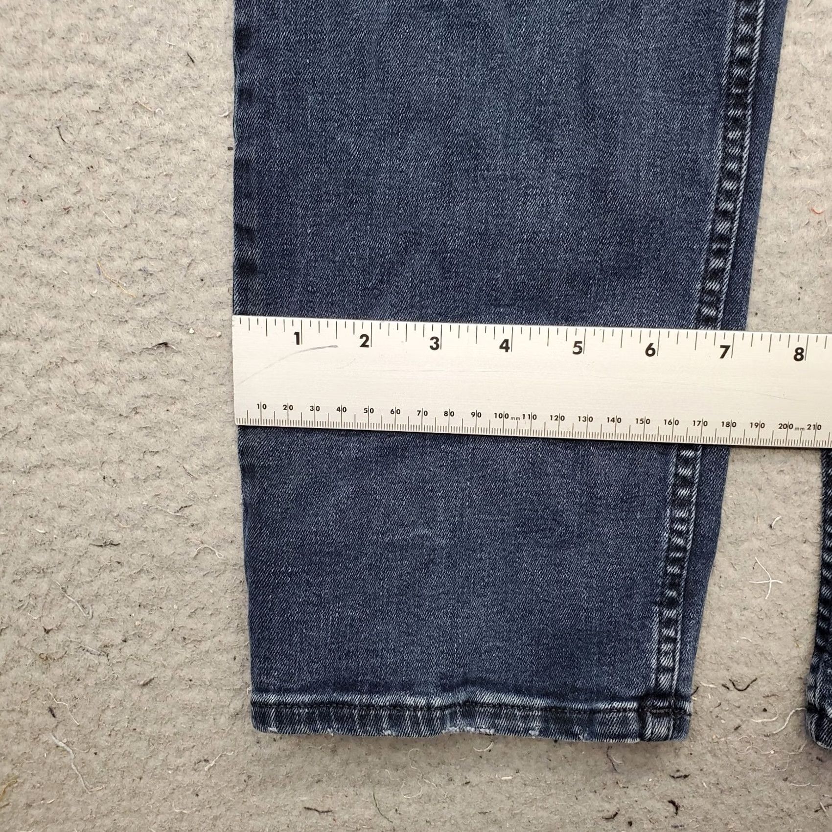 Calvin Klein Calvin Klein Jeans Womens 32x32 Blue Denim Medium Wash Streetwear Straight Leg Jeans Size 24" / US 00 / IT 34 - 5 Thumbnail