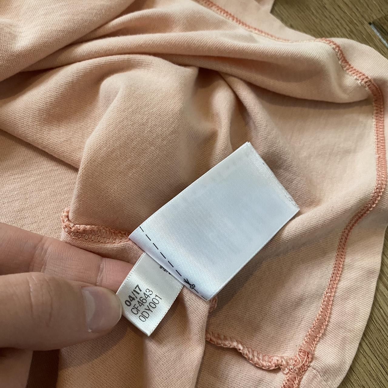 Adidas Pink Adidas cropped tee with white stripes Size US S / EU 44-46 / 1 - 5 Thumbnail