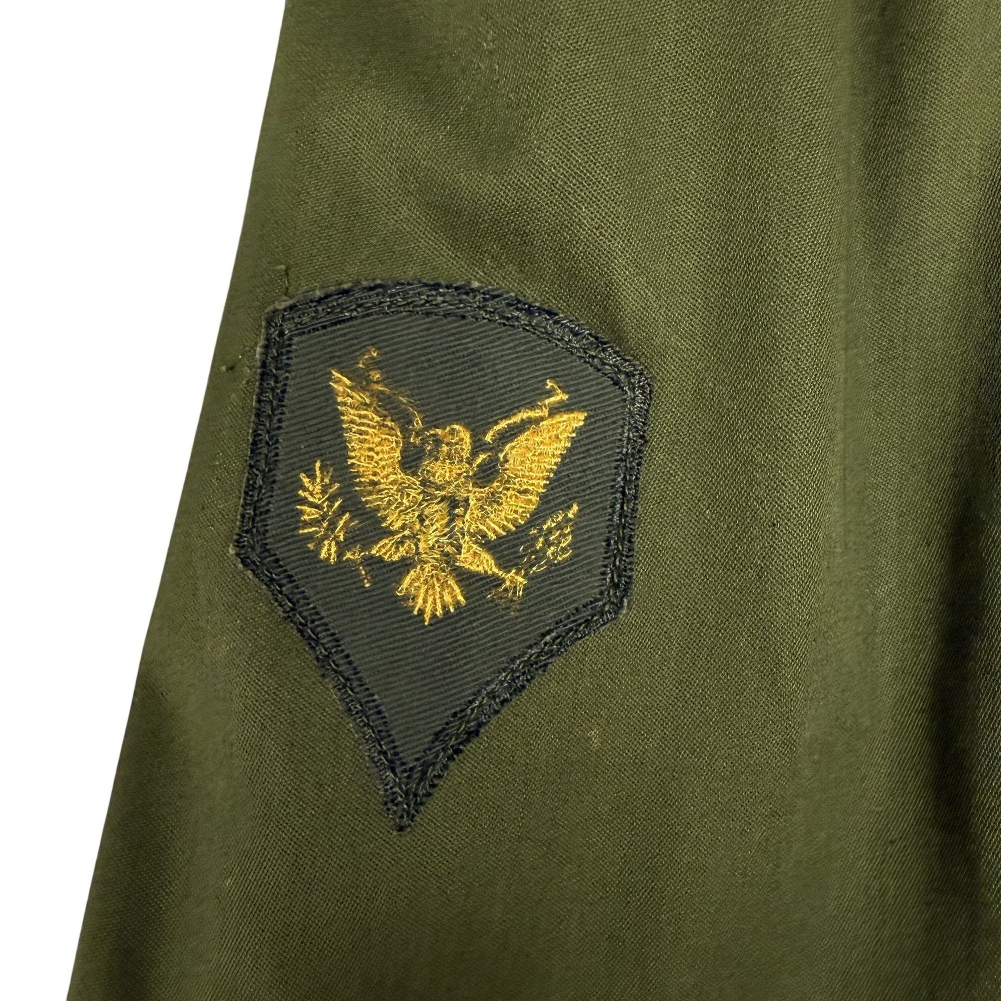 Other Vtg Military OG107 KOREAN WAR 1953 US 3rd Army Patch Trench Size US M / EU 48-50 / 2 - 6 Thumbnail