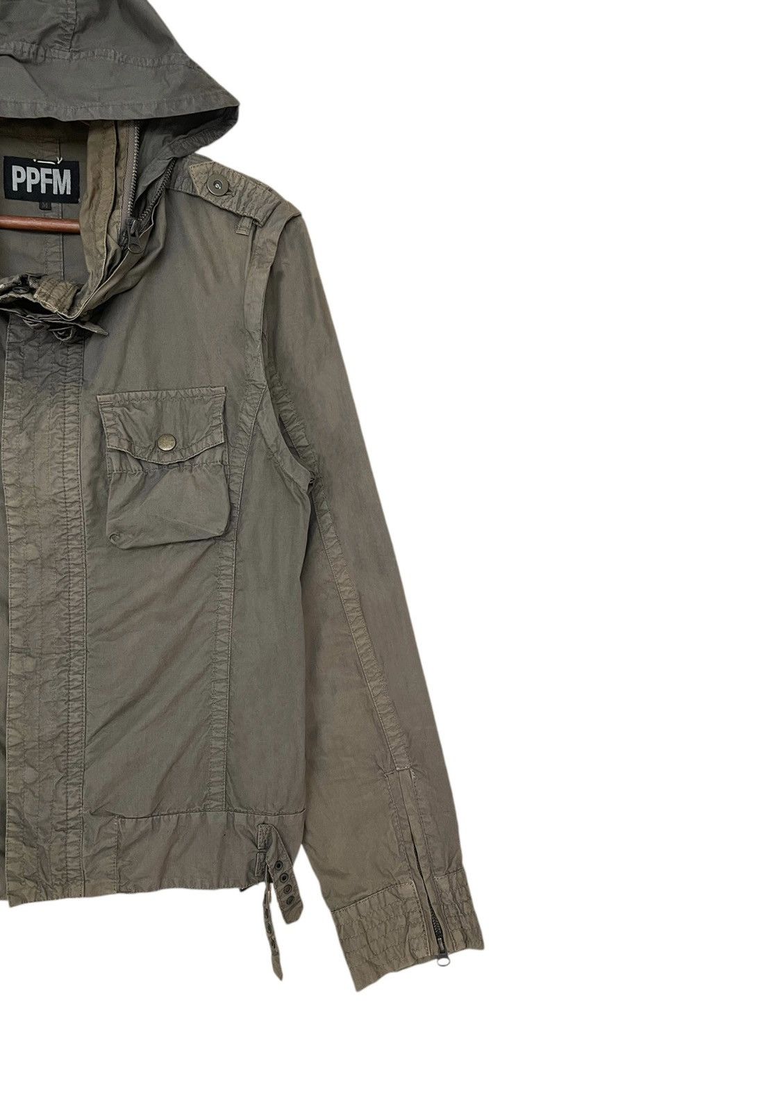 PPFM Vintage Japanese Brand PPFM Tactical Jacket 1990s Size US M / EU 48-50 / 2 - 6 Thumbnail