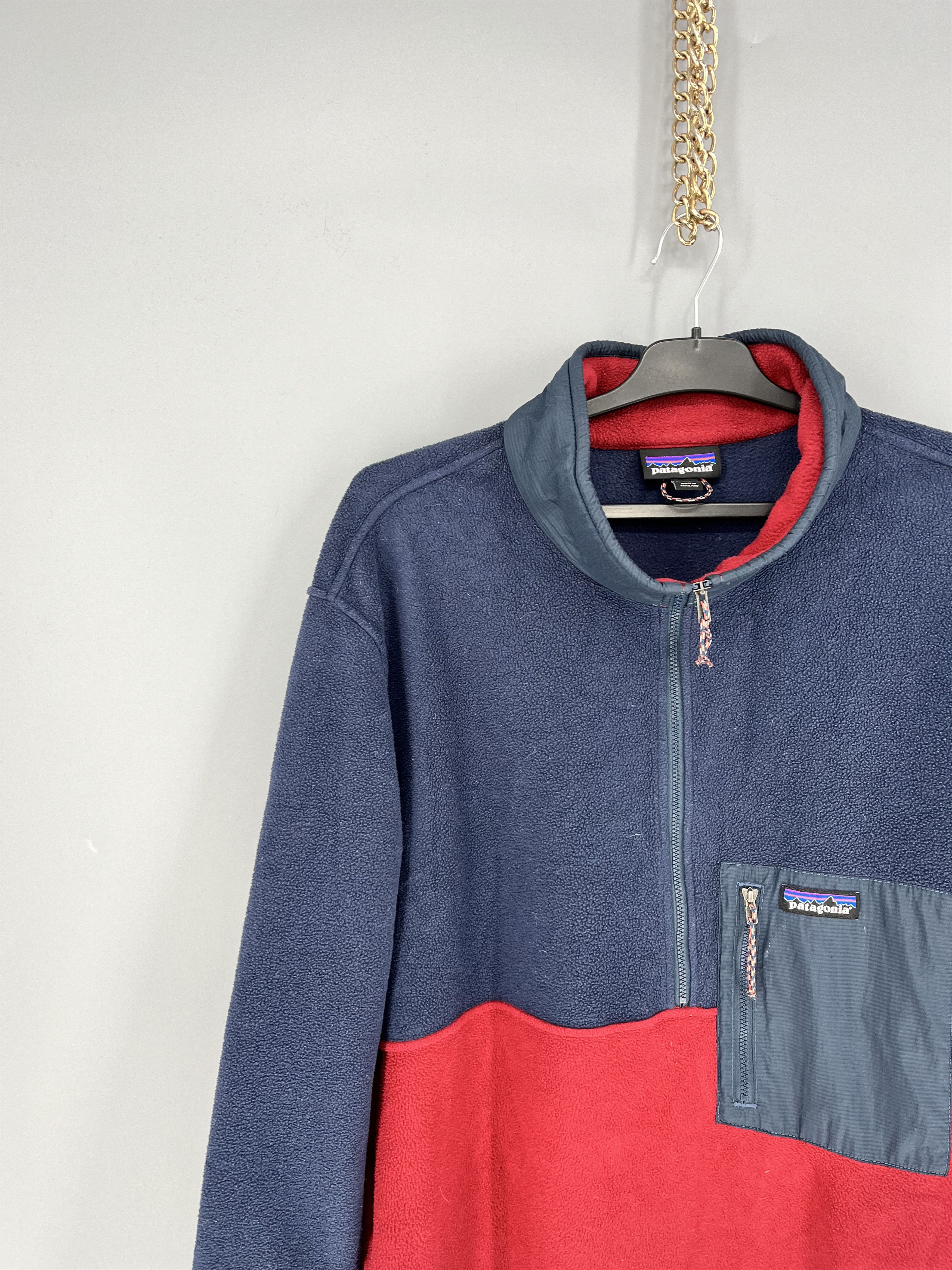 Patagonia Vintage Patagonia Synchilla Fleece Jacket Zip Pocket Size US XXL / EU 58 / 5 - 4 Thumbnail