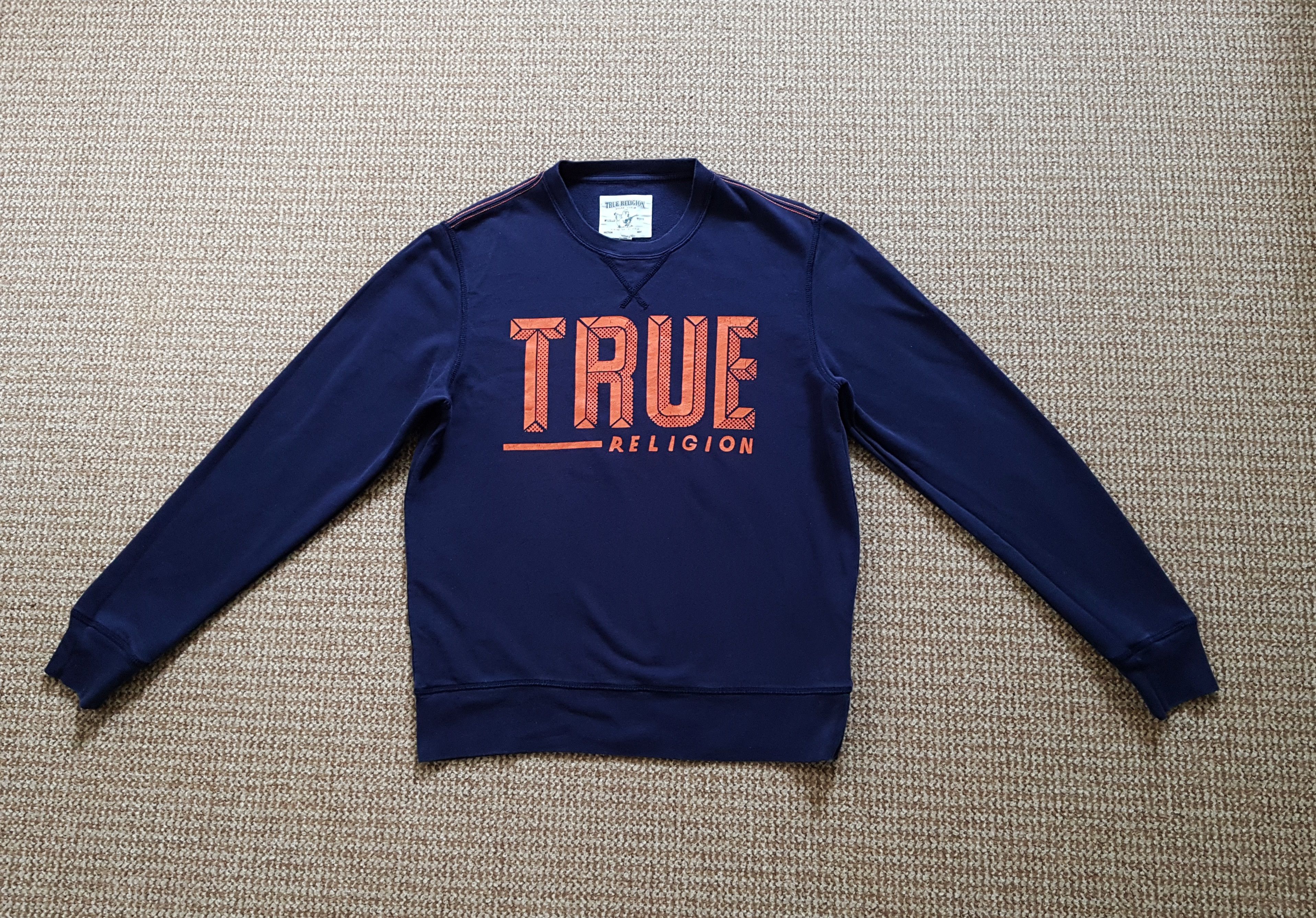 True Religion True Religion Crewneck Sweatshirt Pullover sz M Size US M / EU 48-50 / 2 - 4 Thumbnail