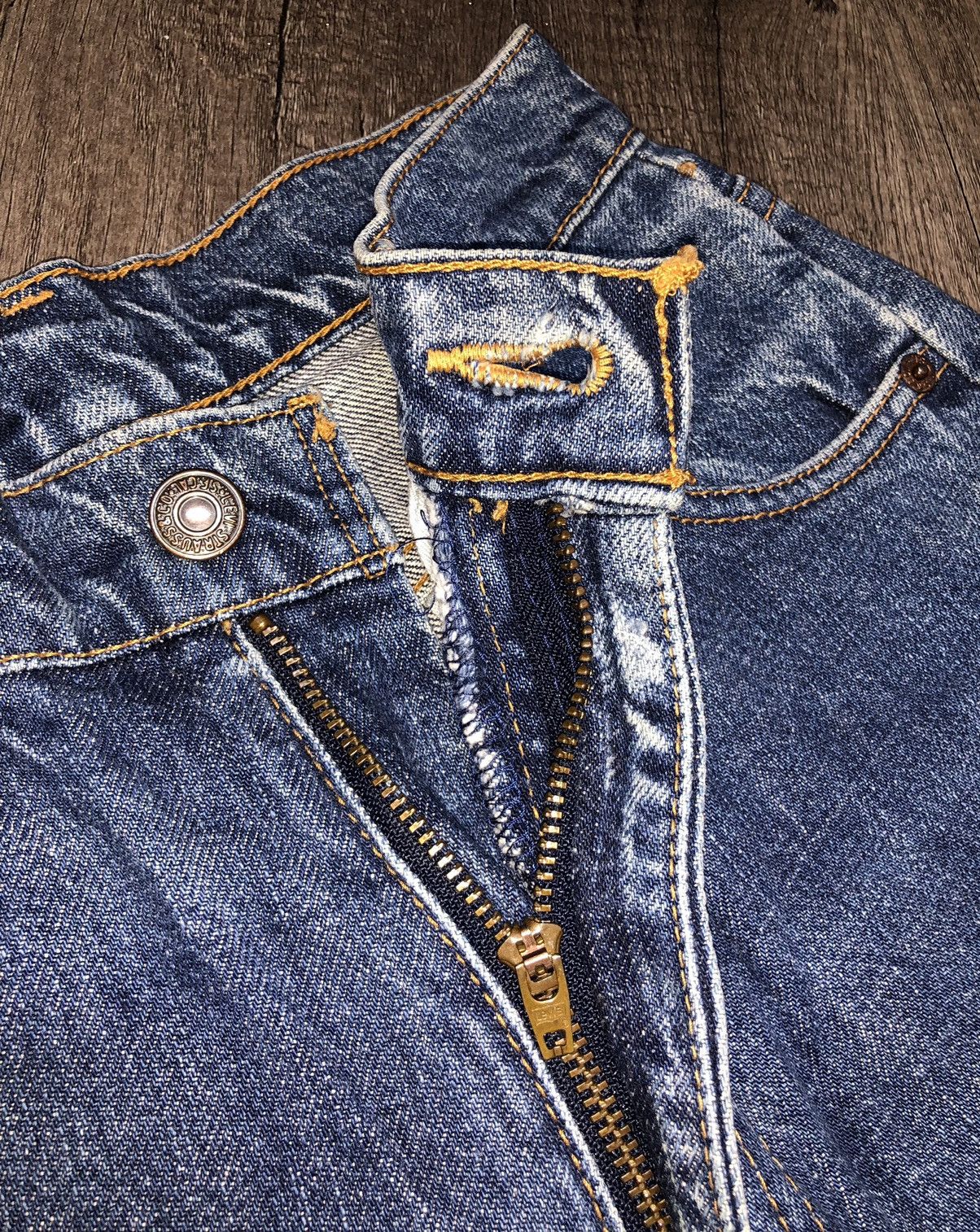 Levi's Vintage Clothing Vintage Levis 855 Orange Tag Japan Size 27" / US 4 / IT 40 - 9 Thumbnail