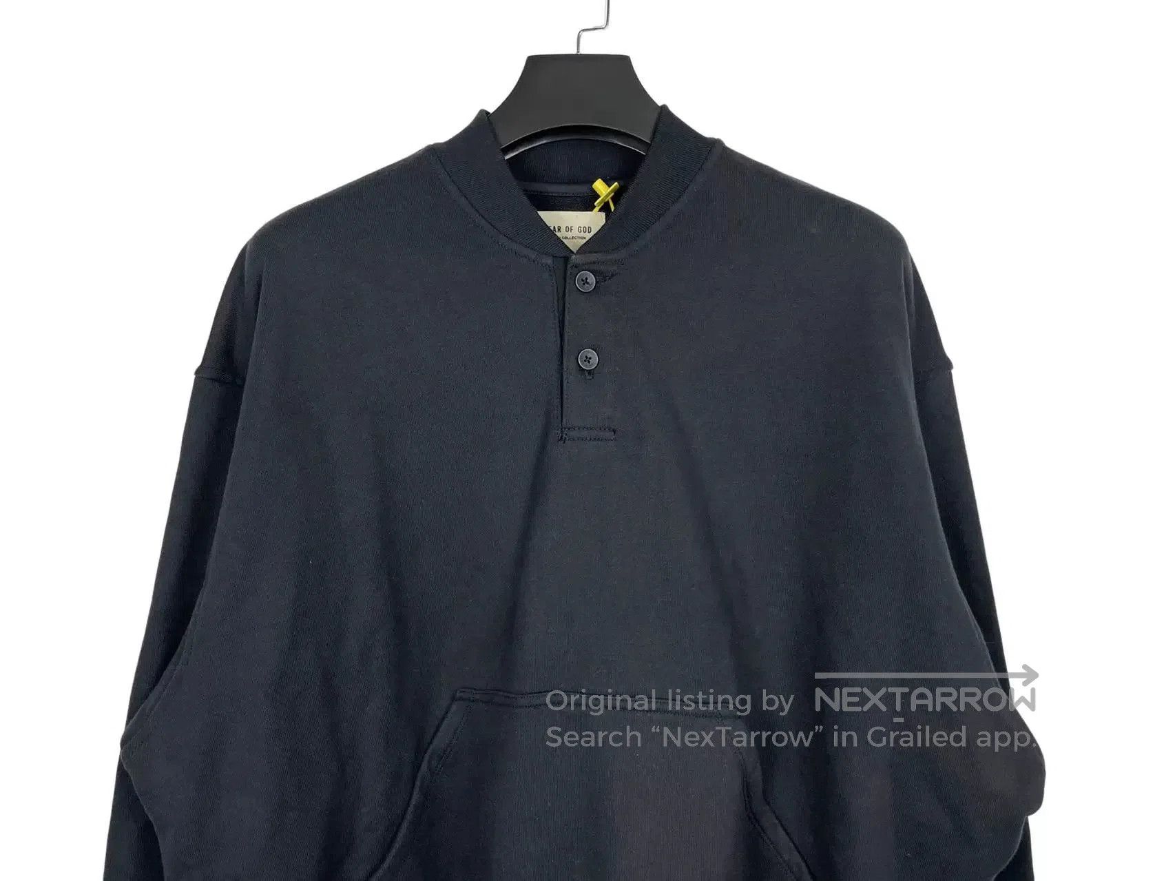 Fear of God Fear Of God 6th Henley Pullover Sweatshirt. Size US XS / EU 42 / 0 - 3 Thumbnail