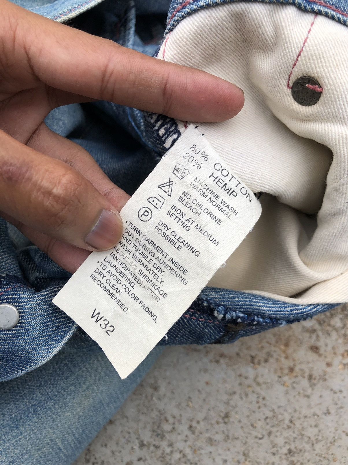 Levi's × Vintage VINTAGE BLUE SELVEDGE LEVIS DENIM Size US 32 / EU 48 - 6 Thumbnail