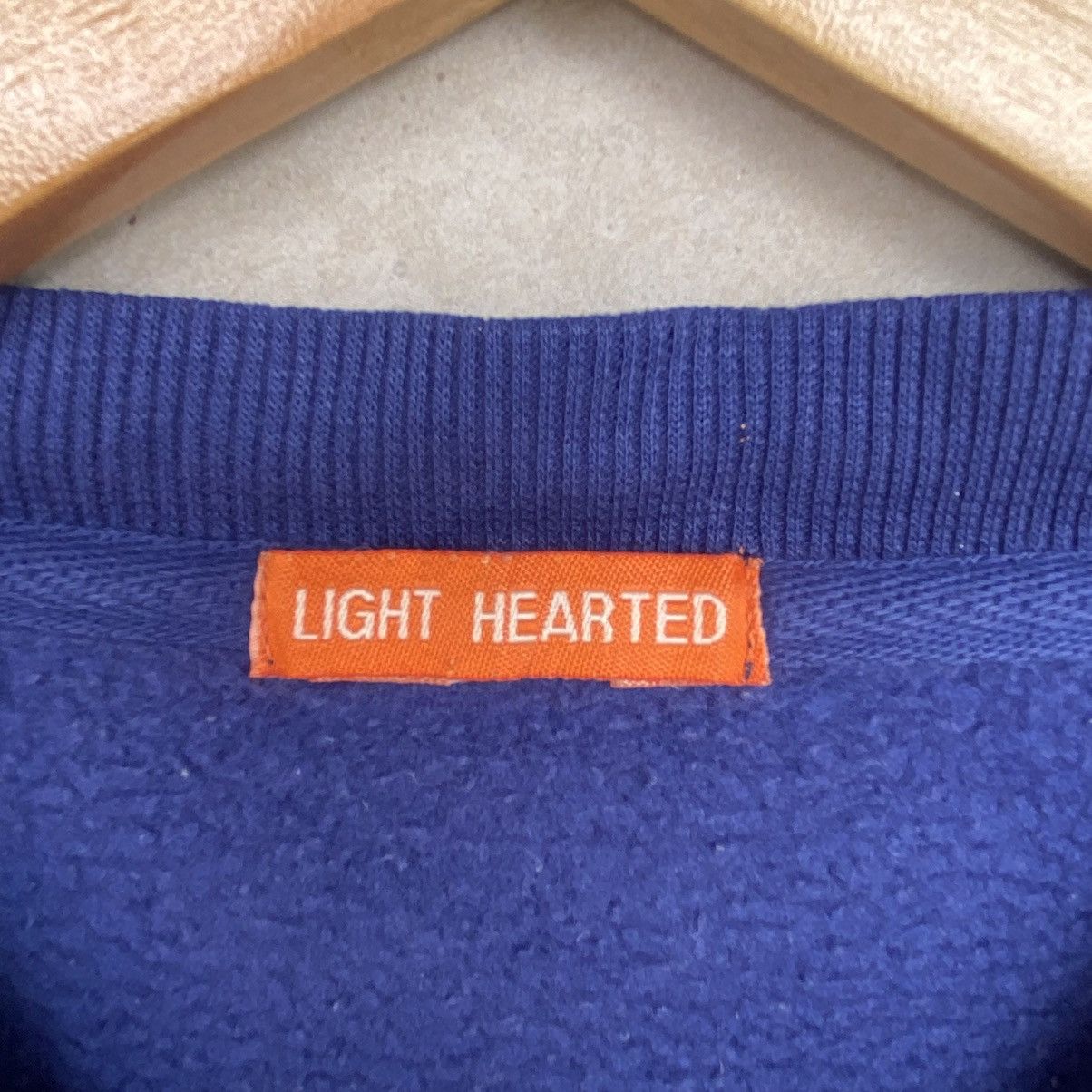 Other Vintage Light Hearted Printed Crewneck Sweatshirt Navy Blue Size S / US 4 / IT 40 - 7 Thumbnail
