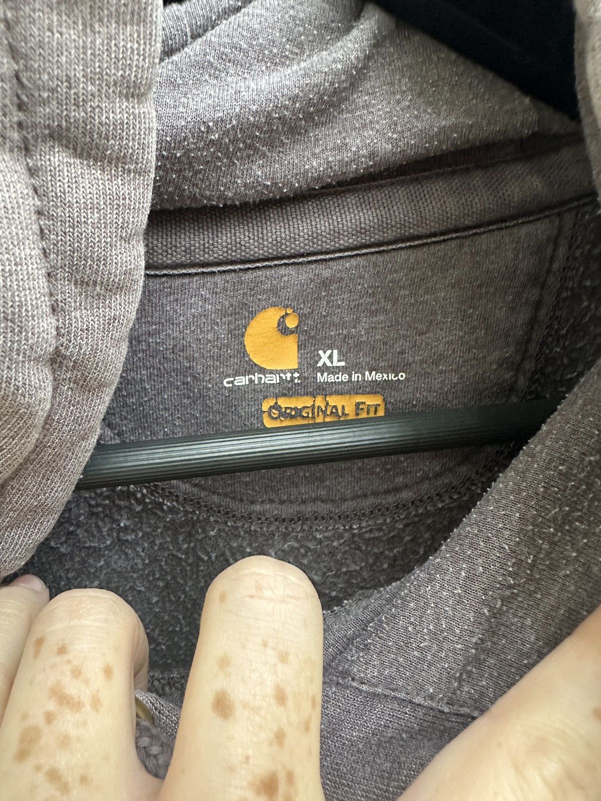 Carhartt Distressed Carhartt Pullover Hoodie Sun-Faded Size US XL / EU 56 / 4 - 9 Thumbnail