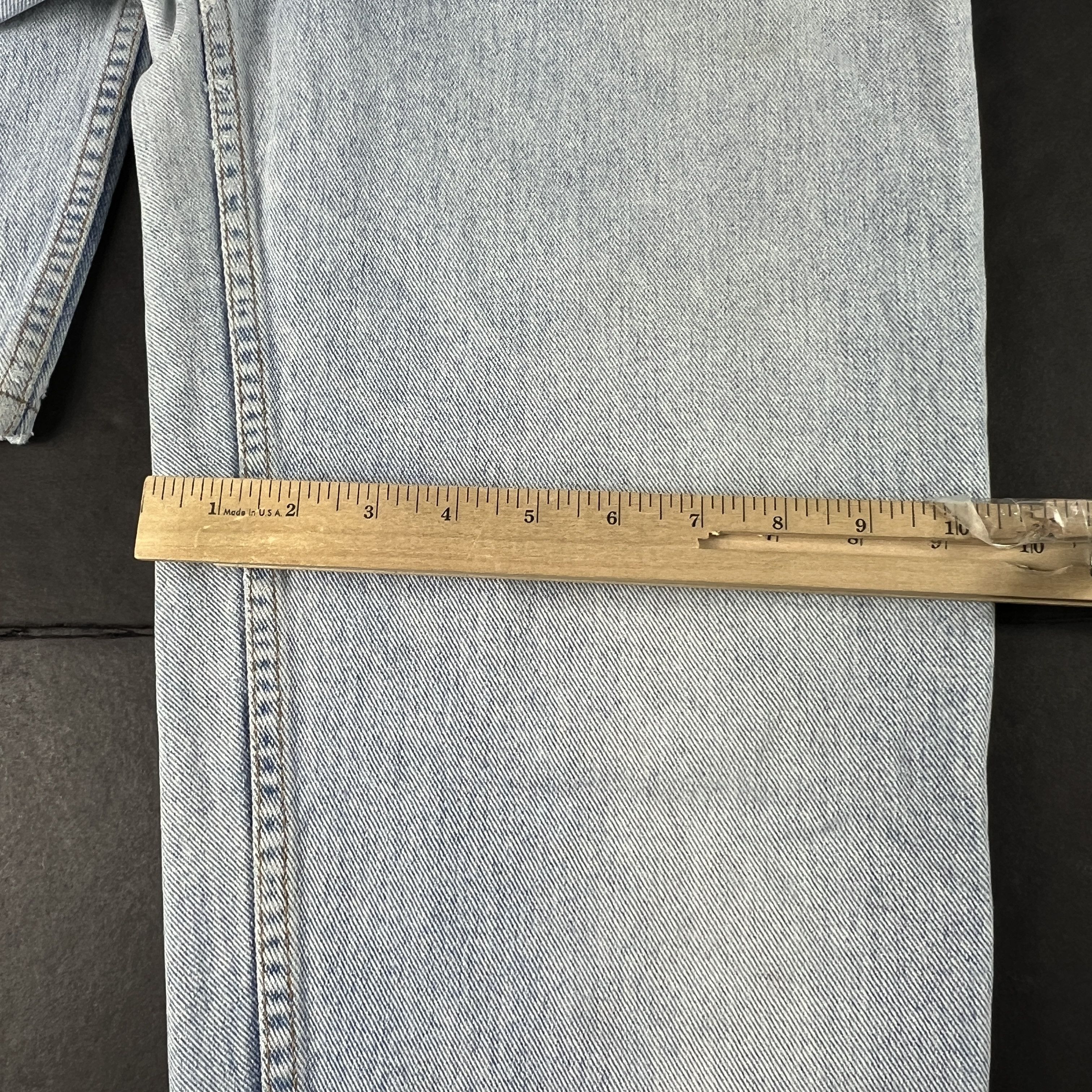 Levi's × Vintage VTG 90s Levi's Jeans 560 Loose Tapered Blue Cotton Denim Size US 30 / EU 46 - 19 Thumbnail