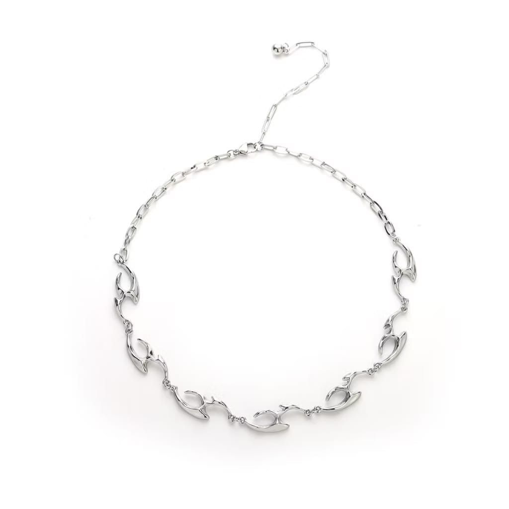 Jewelry Volux Irregular Metal Necklace Size ONE SIZE - 3 Thumbnail