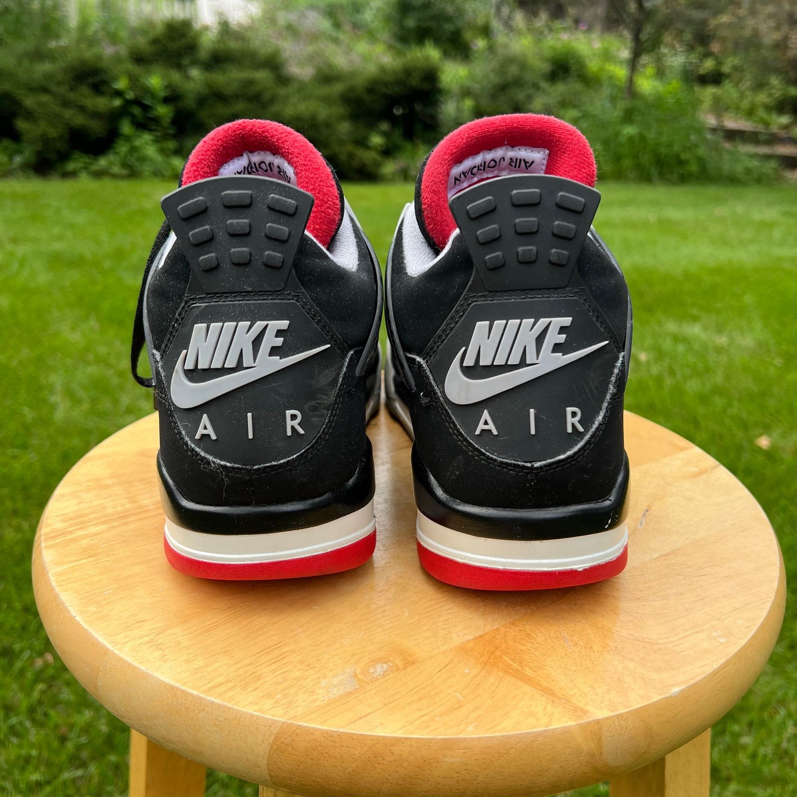 Jordan Brand × Nike Size 9 - Nike Air Jordan 4 Retro OG Bred 2019 Men's Shoes Size US 9 / EU 42 - 6 Thumbnail