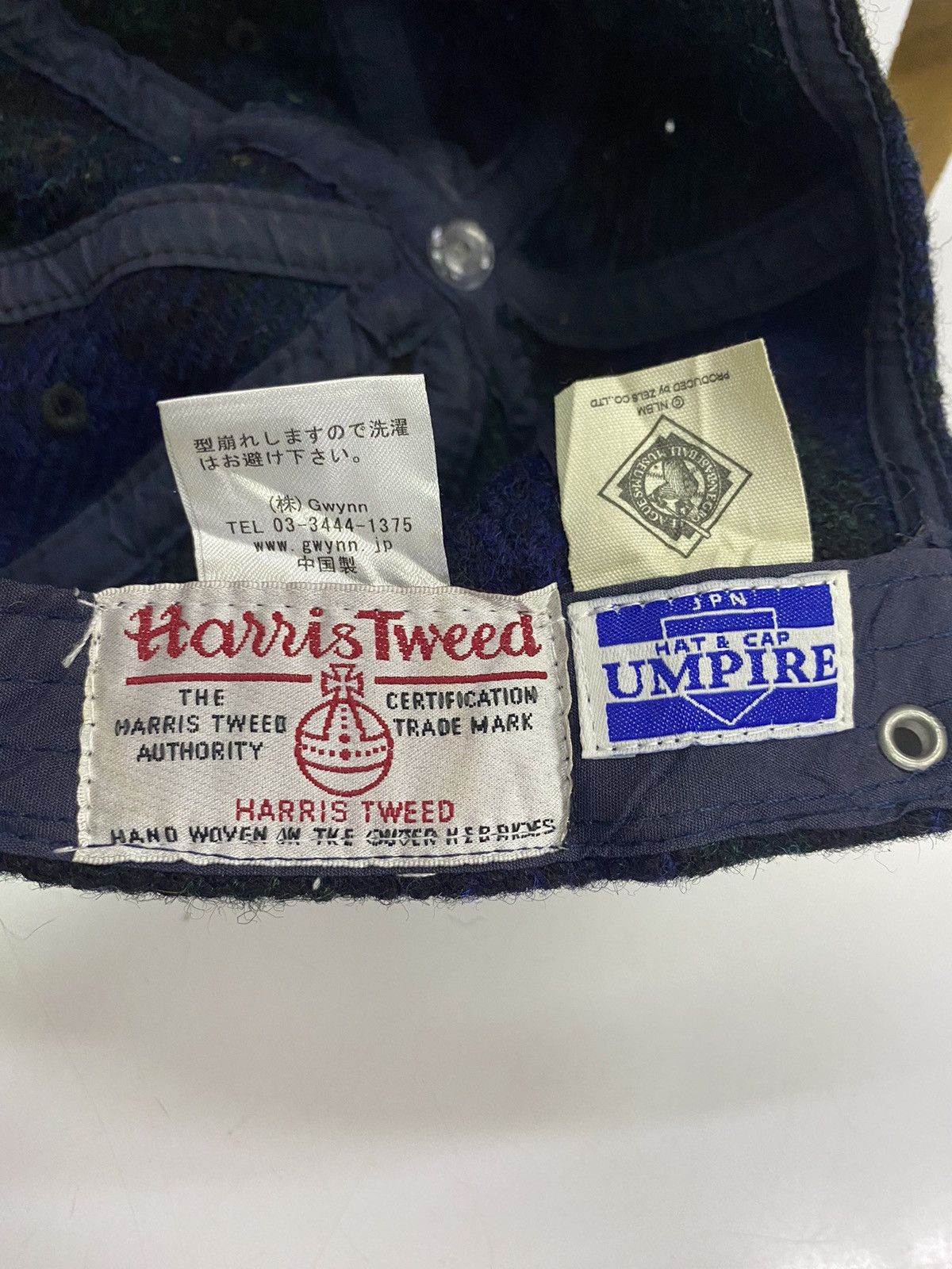 Harris Tweed Set Combo Harris Tweed Cap And Glove Size ONE SIZE - 14 Thumbnail
