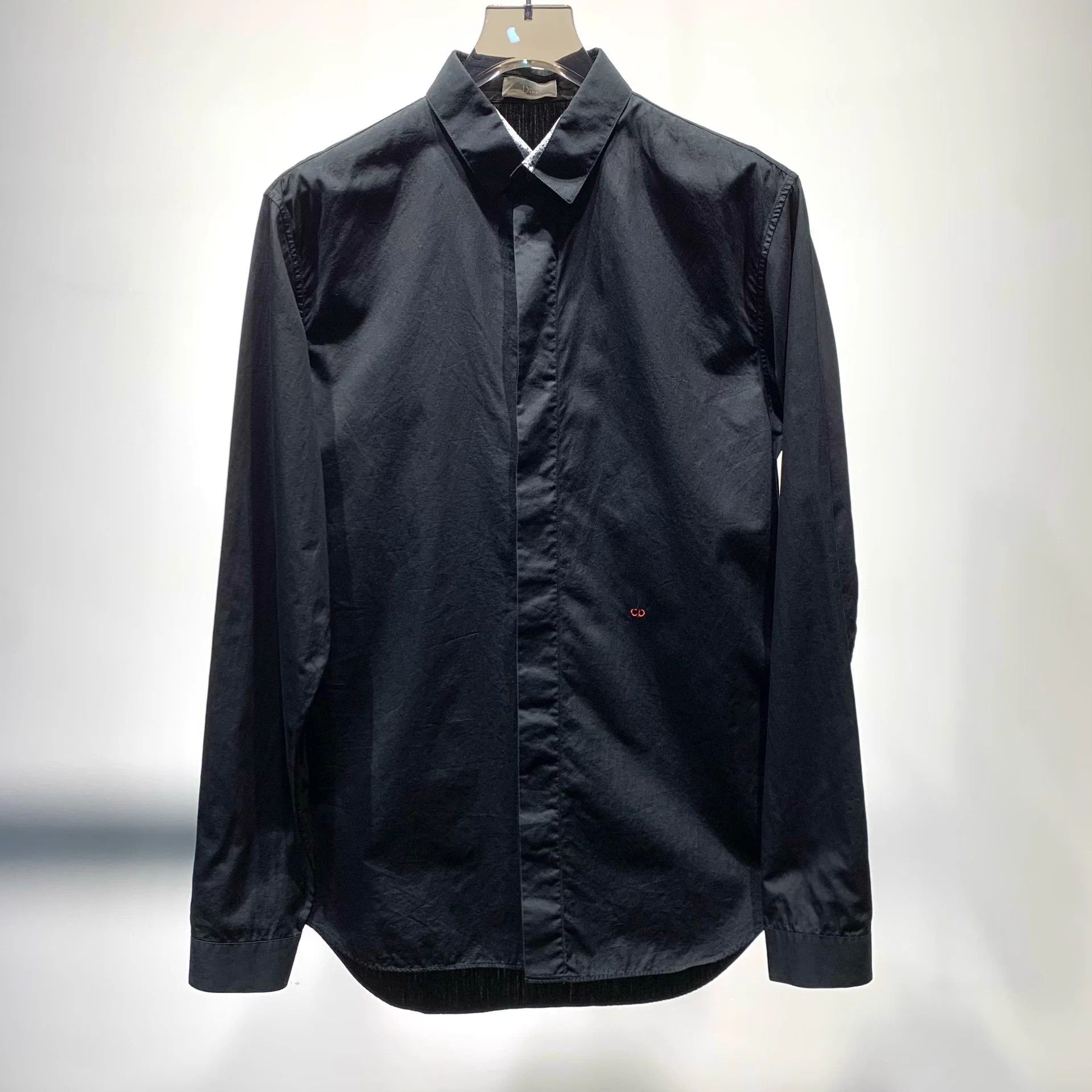 Dior Dior Black Bee Embroidered Shirt Size US XXS / EU 40 - 1 Thumbnail