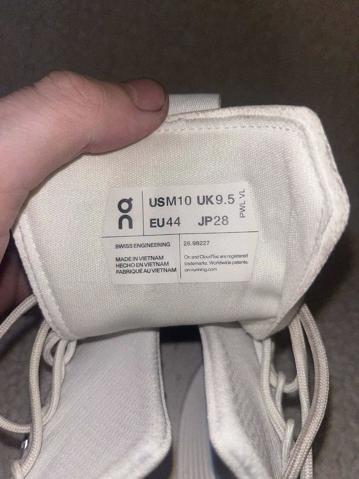 Other On Cloud Nova Sneakers In Undyed White Mens Size 10 Size US 10 / EU 43 - 6 Thumbnail
