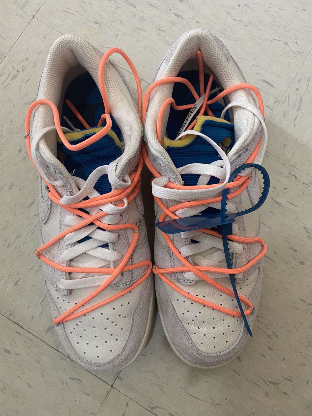 Nike × Off-White Nike dunk low off white Size US 11 / EU 44 - 3 Thumbnail