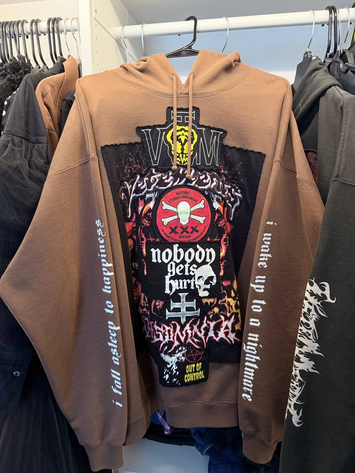 Vetements VETEMENTS Metal Patch Hoodie LIMITED EDITION Size US XS / EU 42 / 0 - 2 Thumbnail